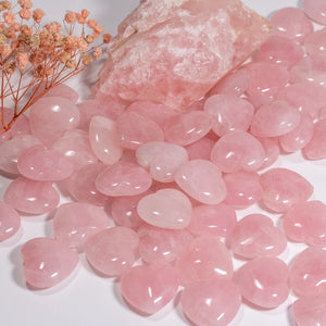 Rose Quartz Heart Crystal