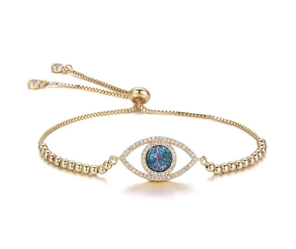 “Ojo Brillante” bracelet, multi-color